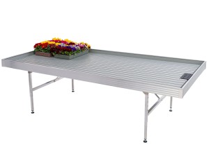 Stacjonarny stół zalewowy  "Floks " 1,2mx2,5m o regulowanej wysokość  60cm/80cm