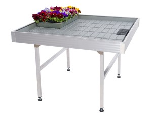 Stacjonarny stół zalewowy  "Floks " 1,0mx1,1m o stałej wysokość  75cm