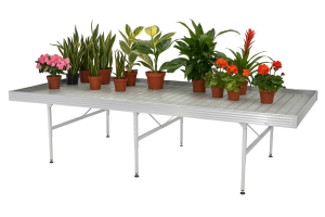 Stacjonarny stół zalewowy "Floks " 1,5mx3,0m o regulowanej wysokość 60cm/80cm